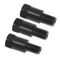 Adattatori per specchietti moto M10 10MM M8 8mm Specchietti retrovisori in senso orario Anti-orario Vite filettata destra sinistra Nero Argento