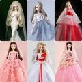 Set di vestiti per bambole da 60 cm Set di vestiti per abiti da sposa 1/3 Accessori per bambole BJD Giocattoli regalo di Natale per ragazze