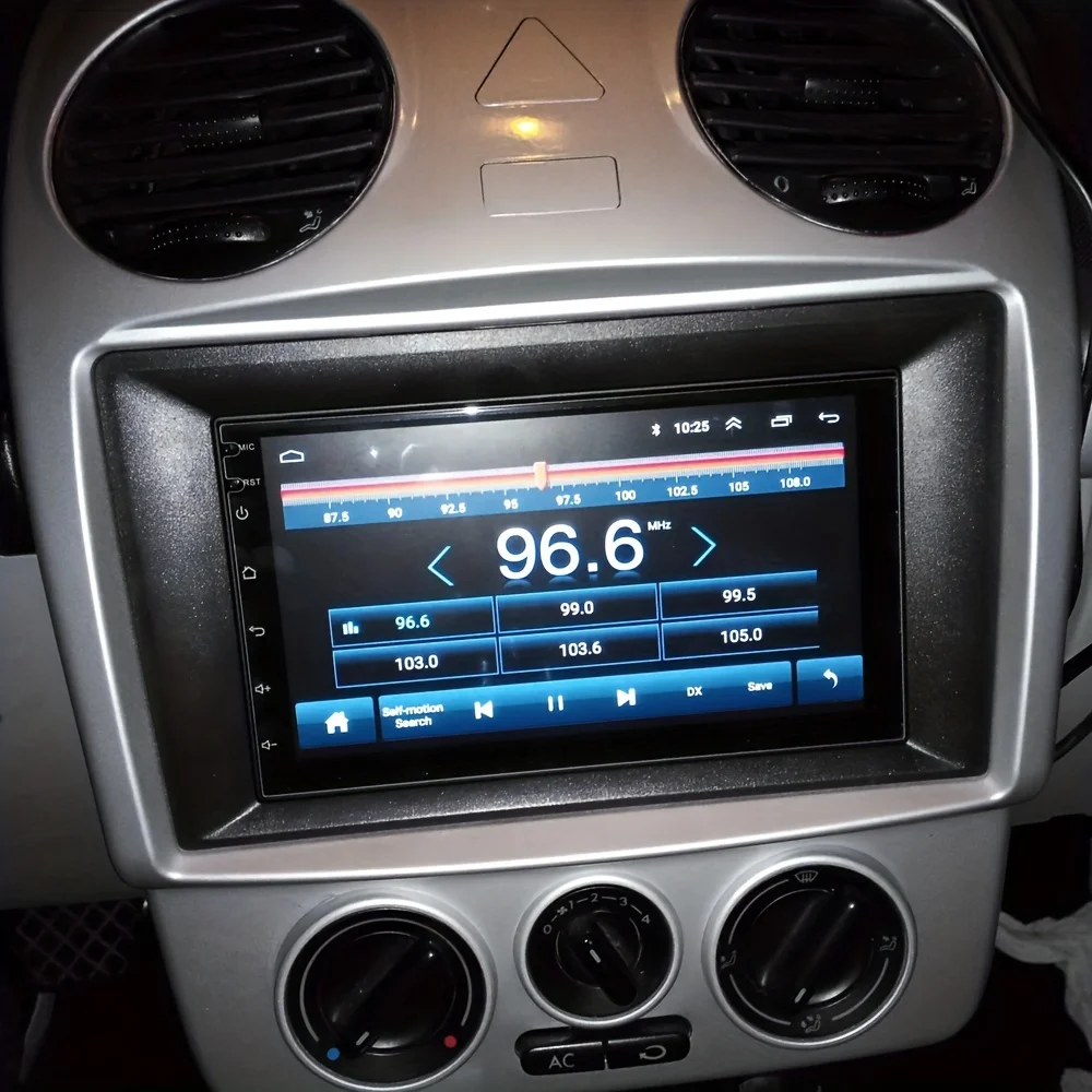 Autoradio Blende 10 Zoll Rahmen Schalter auf 7 Zoll 2 Din Autoradio Blende Auto Audio Dash Kit Installation Rahmen Zierleiste Image