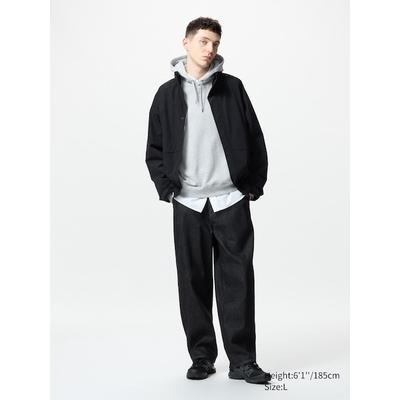Uniqlo - Wide Tapered Jeans (longer) - Black