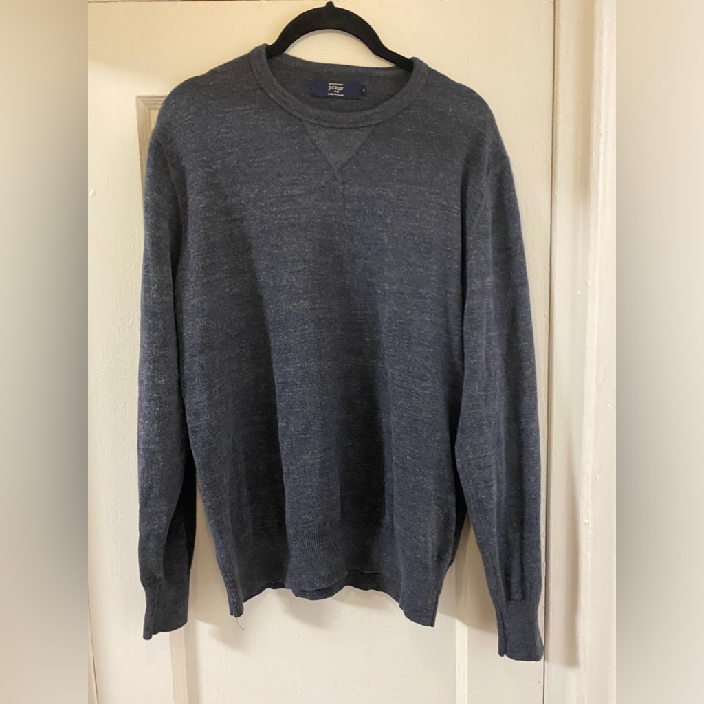 J. Crew Sweaters | J Crew Sweater - Blue Size M | Color: Blue | Size: M