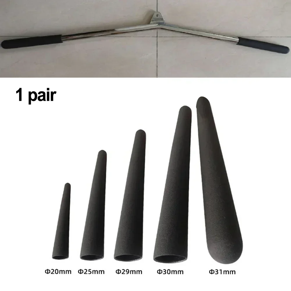 Poignées de guidon pour équipement de Fitness, 2 pièces, couverture de poignée, accessoires de gymnastique, équipement de Fitness, moulage par tremper, pièces de gants de guidon