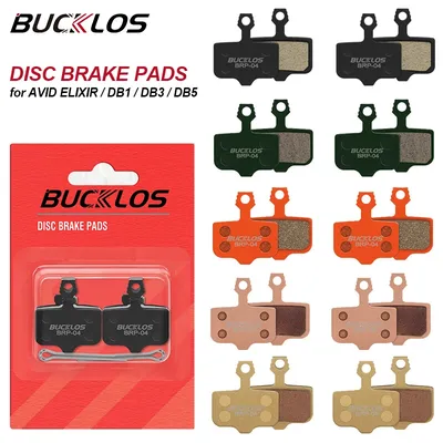 BUCKLOS Bike Brake Pads for Sram ELIXIR DB1 DB5 MTB Road Bicycle Hydraulic Disk Brake Pad Durable Cycling Disc Pad MTB Bike Part
