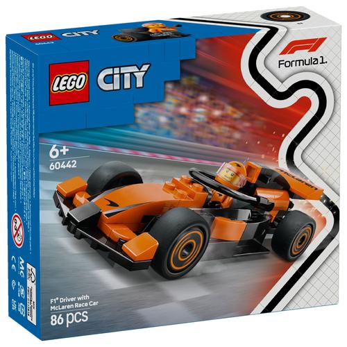 Pilote F1® LEGO® avec voiture de course McLaren - unisexe Taille: One Size Only