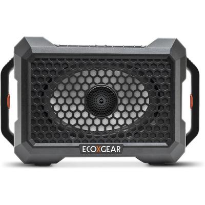 Ecoxgear The Defender Bluetooth Speaker, Black Oak Waterproof, LED Lights, EcoCast