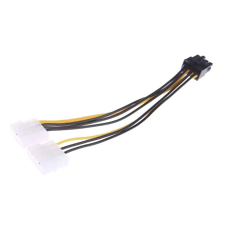 18 Dual 4Pin auf 8 Pin GPU Adapter Molex Stecker auf 8Pin Stecker Grafikkartenkabel Image