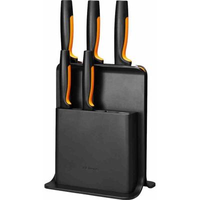 Fiskars - 1057554 Functional Form Messerblock mit 5 Messern, Kunststoff