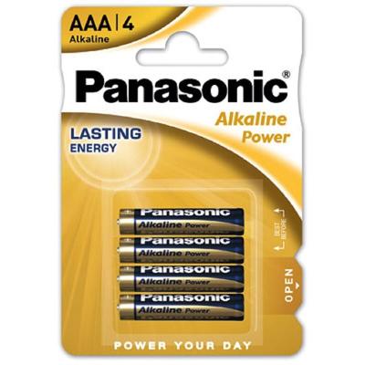 Aaa Micro Alkaline Power 1,5V Batterie 4er Blister - Panasonic Image