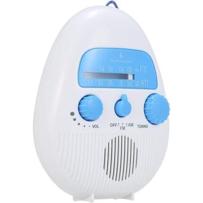 Tragbares Badezimmer-Duschradio, wasserdichtes Mini-Duschradio, Badewannenradio, batteriebetrieben, Image