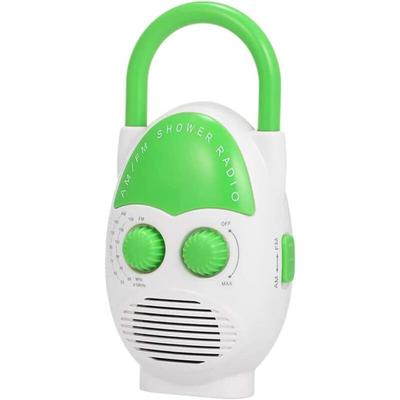 Wasserdichtes Duschradio, Duschlautsprecher mit AM/FM-Radio, tragbares Hängeradio mit USB- und Image