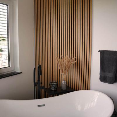 Home Deluxe - Akustikpaneel sonic - 80 x 40 cm Farbe: Oiled Oak, Menge: 12 Holz Akustikpaneele Image