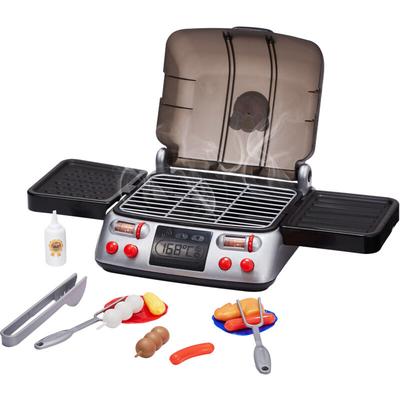 Mophorn - Kinder-Grill-Spielzeugset – Rauch, Ton und Licht, Spiellebensmittel, Zubehör für Kinder
