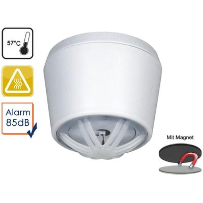 10 Jahres Mini Hitzemelder mit Magnethalter, optimal für Küche oder Badezimmer Image