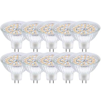 Memkey - GU5.3 LED-Leuchtmittel, MR16 led 12 v, 3 w, entspricht 30 w Halogenlampe, Warmweiß 3000 k, Image