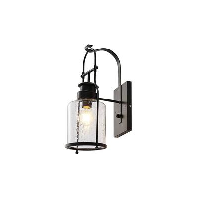 Lindby - gebraucht] Rozalie Wandleuchte Laterne Wandlampe Wandlicht Flurleuchte E27 Schwa379 B-Ware Image