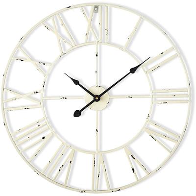 Queensway 60 Wanduhr Metallrahmen geräuschlos ø 60 cm - Casa Chic Image