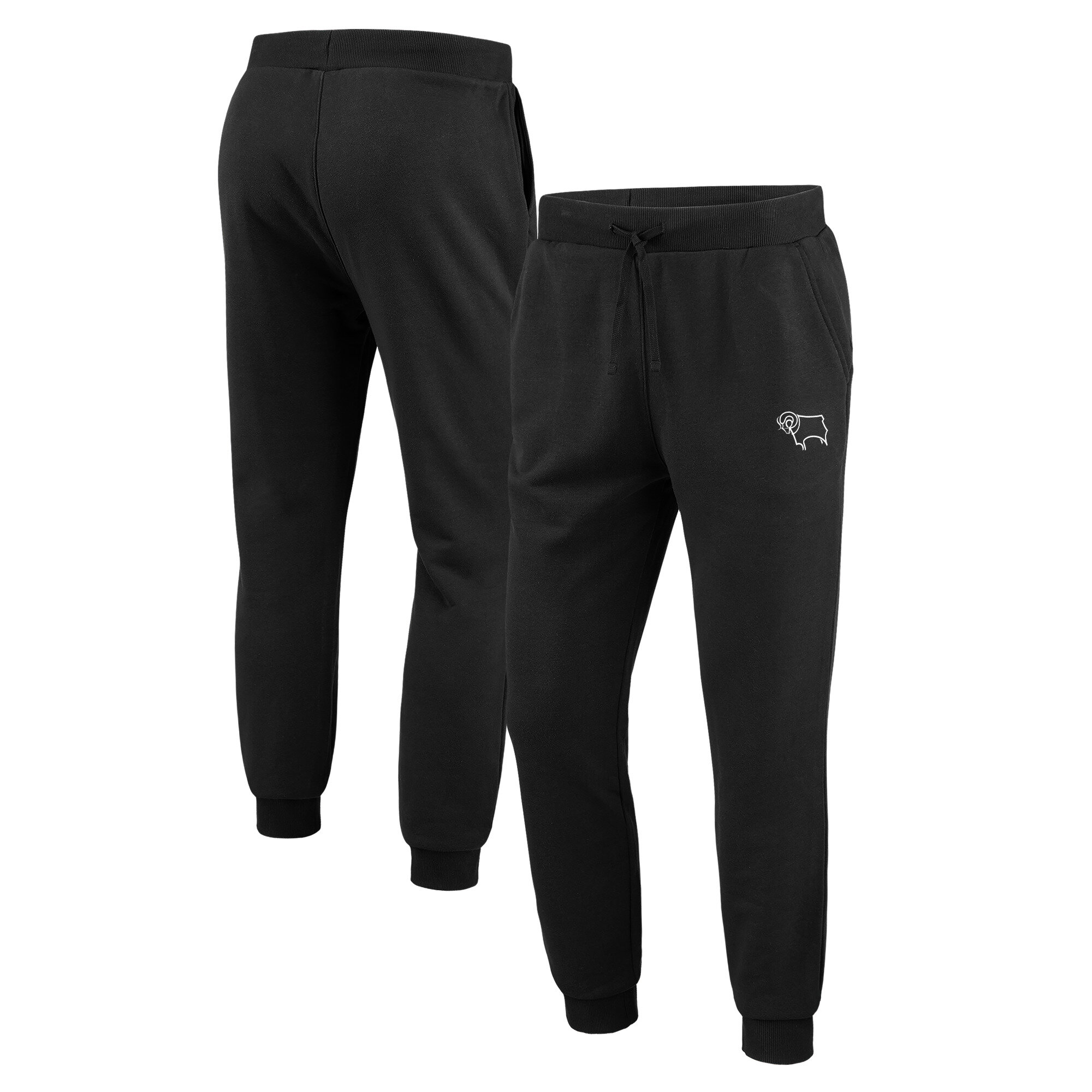 Derby County Logo Jogginghose – Schwarz Image
