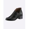 Stiefelette HEINE, Damen, Gr. 41, schwarz, Leder, Glattleder, Rindsleder, modisch, Schuhe