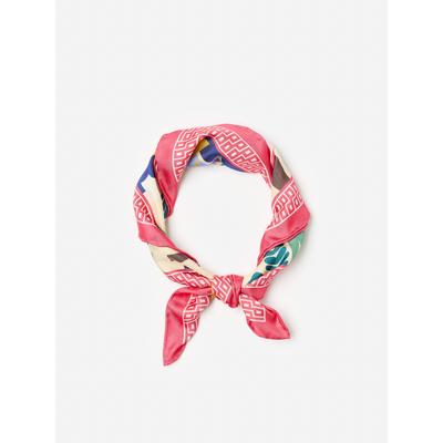 J.McLaughlin Women's Nikka Silk Scarf in Paper Garden Square Off White