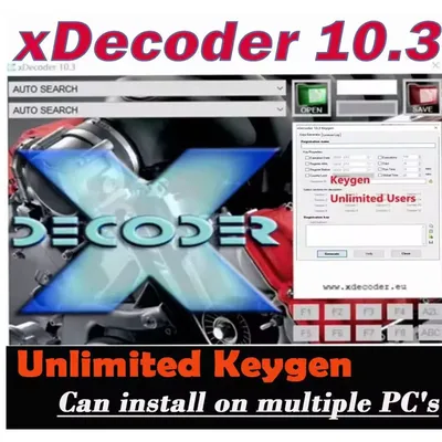 xDecoder 10.3 License Full Activated DTC Remover With Unlimited Keygen CHIPTUNING REMAPPING ECU Programmer off for many Laptop