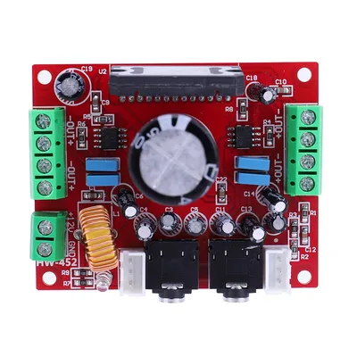 Fever Class Car Power Amplifier Module DC 12V TDA7850 Digital Amplifier Board 4x50W with BA3121