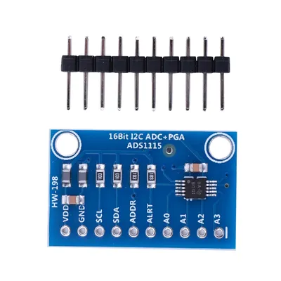 ADS1115 ADC Ultra-Compact 4 Channel Module with Programmable Gain Amplifier 16 Bit 2.0V To 5.5V High