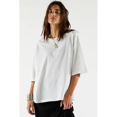 We The Free Perfect Oversized Tee at Free People in White, Size: Medium