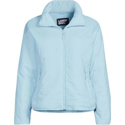 Lightweight Packable Quilted Jacket, Women, size: 20-22, plus, Blue, Nylon-blend, by Lands' End