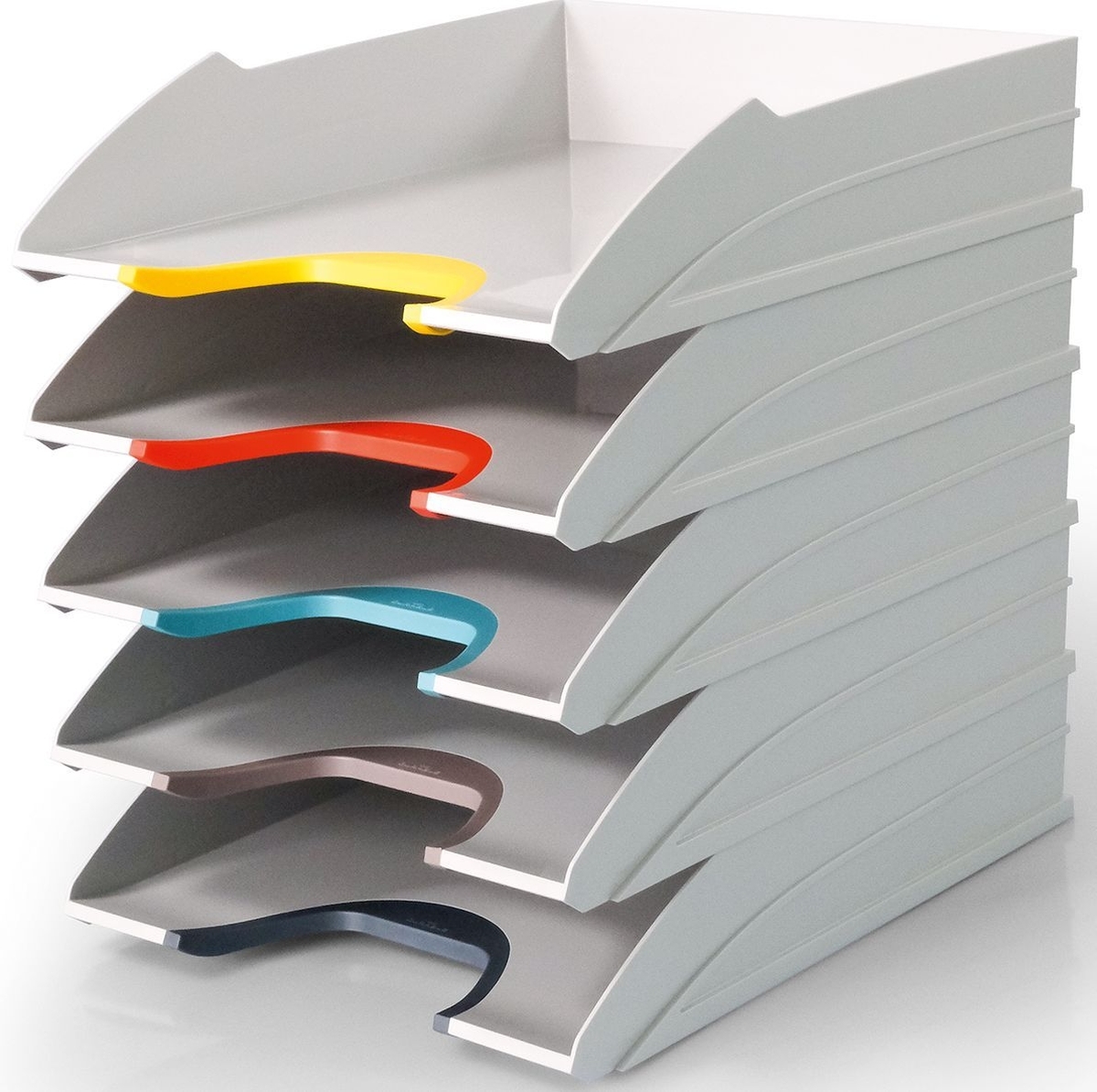 Durable Briefablageschale Varicolor Mix Tray Set Kunststoff C4 VE=5 Stück Image