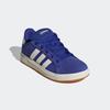 Sneaker ADIDAS SPORTSWEAR "GRAND COURT 00S KIDS", Gr. 36, blau (semi lucid blau, sanftes weiß, gum10), Leder, Synthetik, sportlich, Schuhe, Design auf den Spuren des adidas Superstar