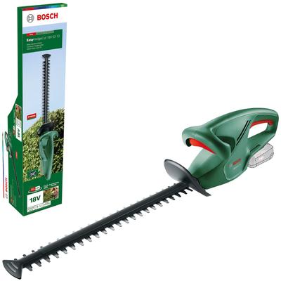 Akku-Heckenschere BOSCH HOME & GARDEN "EasyHedgeCut 18V-52-13", grün (baumarkt), Gartenscheren-Maschinen, ohne Akku und 