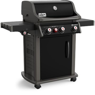 Gasgrill WEBER "Spirit E-330 Original GBS", schwarz, B:132,1cm H:115,6cm T:61cm, Grills, BxTxH: 132x61x116 cm