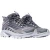 Wanderschuh MERRELL "MOAB SPEED 2 MID GTX", Gr. 42, grau (asphalt), Synthetik, sportlich, Schuhe, wasserdicht