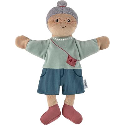 Handpuppe STERNTALER "Oma", bunt, Puppen, Kinder, Polyester