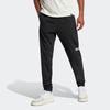 Sporthose ADIDAS SPORTSWEAR "M LIN SJ TE PT", Herren, Gr. L, N-Gr, schwarz-weiß (schwarz, weiß), Obermaterial: 74% Baumwolle, 26% Polyester, sportlich, Hosen