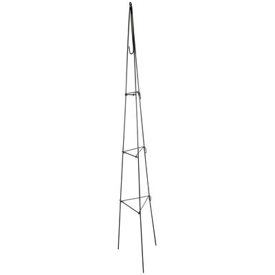 Ranksäule WINDHAGER, grün, B:31cm H:180cm, Rankhilfen, Rankturm-Pyramide, faltbar, H: 180 cm