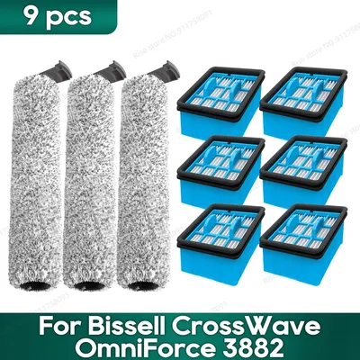 Kompatibel für Bissell 3882/3883 CrossWave OmniForce All-in-One-Reiniger, Multi-Surface-Bürste, Image