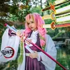 72/104 cm Dämon Sayaer Katana Dämonentöter: Kimetsu no Yaiba Ba de Anime Kinderspion P Road P Tanjiro Matsuri Echte Größe Japa Nese Katana Sabre Kind und Y