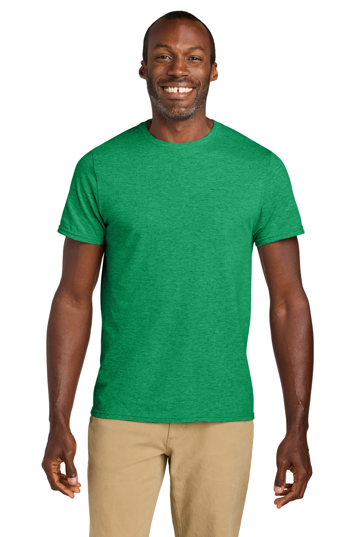 Jerzees 363M Classics Cotton T-Shirt in Retro Heather Green size Small
