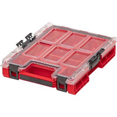 System one Organizer m red ultra hd Organizer 365 x 265 x 77 mm 2,5 l stapelbar IP66 - Qbrick Image