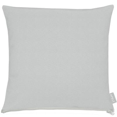 Dekokissen APELT "Ciao", grau (grau, unifarben), B:45cm H:5cm L:45cm, Polyester, Baumwolle, Dekokissen_Sitzkissen_Kissenhüllen Image