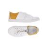 M. Moustache Damen Sneakers, Gr. 37, weiß, Leder