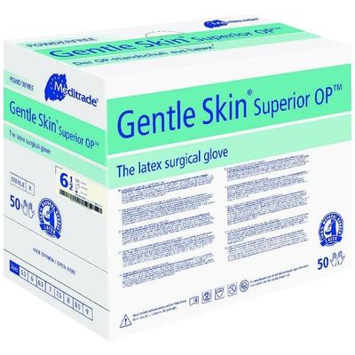 Meditrade 50 Paar Latex OP-Handschuhe »Gentle Skin® Superior OP™« 6,5 natur, puderfrei mehrfarbig Image