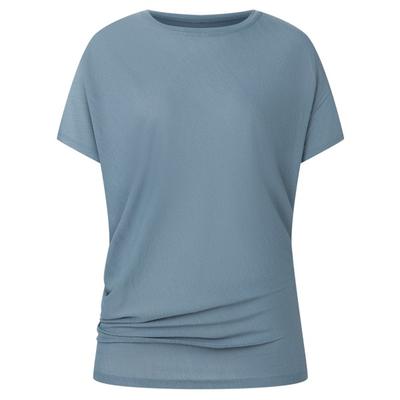 super.natural - Women's Yoga Loose Tee - T-Shirt Gr S grau/türkis Image