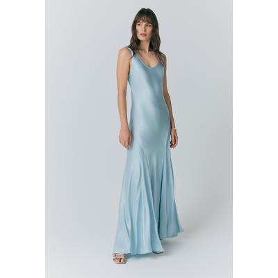 Ghost Willow Satin Maxi Dress