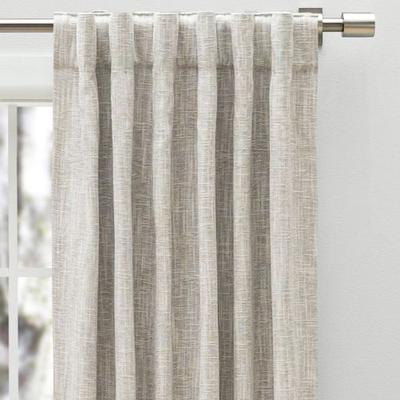 West Haven Curtain Panel, 52 x 108, Natural