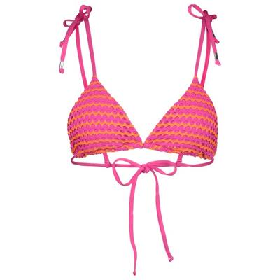 Seafolly - Women's Mesh Effect Slide Tri - Bikini-Top Gr 34 rosa Image