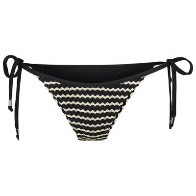Seafolly - Women's Mesh Effect Tie Side Rio Pant - Bikini-Bottom Gr 32 schwarz Image