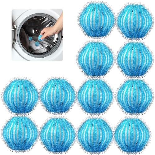TEMU 12 Stücke Sicherer Tierhaarentferner Waschmaschine,effektiver Fusselball Und Fusselfänger,haarfänger Flusensiebe,praktisches Zubehör Für Die Wäschepflege- Waschmaschinenzubehörr