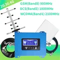 2G 3G 4G Ripetitore di segnale LTE 800 900 GSM Amplificatore cellulare GSM 900 1800 2100 Amplificatore di segnale mobile UMTS Ripetitore per cellulari
